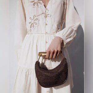 Mini Bag With Metal Handle